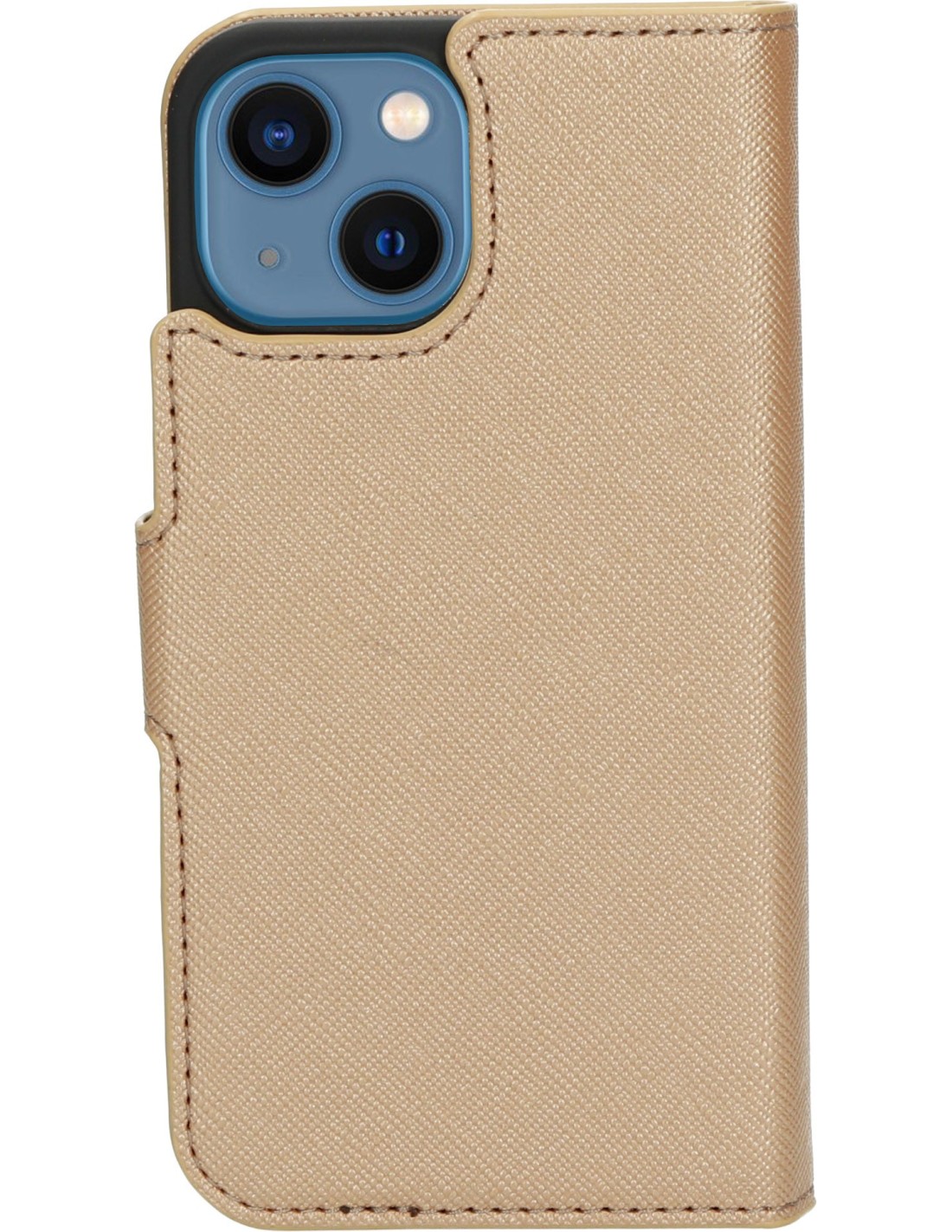 Mobiparts Saffiano Wallet Case Apple iPhone 13 Mini Copper
