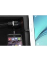 Mobiparts Car Charger Dual USB 12W 2.4A + USB-C Cable Black
