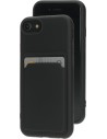 Mobiparts Classic TPU Case with Cardholder Apple iPhone 7 8 SE (2022 2020) Matt Black