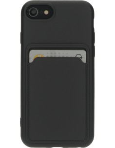 Mobiparts Classic TPU Case with Cardholder Apple iPhone 7 8 SE (2022 2020) Matt Black 2