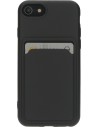 Mobiparts Classic TPU Case with Cardholder Apple iPhone 7 8 SE (2022 2020) Matt Black