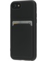 Mobiparts Classic TPU Case with Cardholder Apple iPhone 7 8 SE (2022 2020) Matt Black