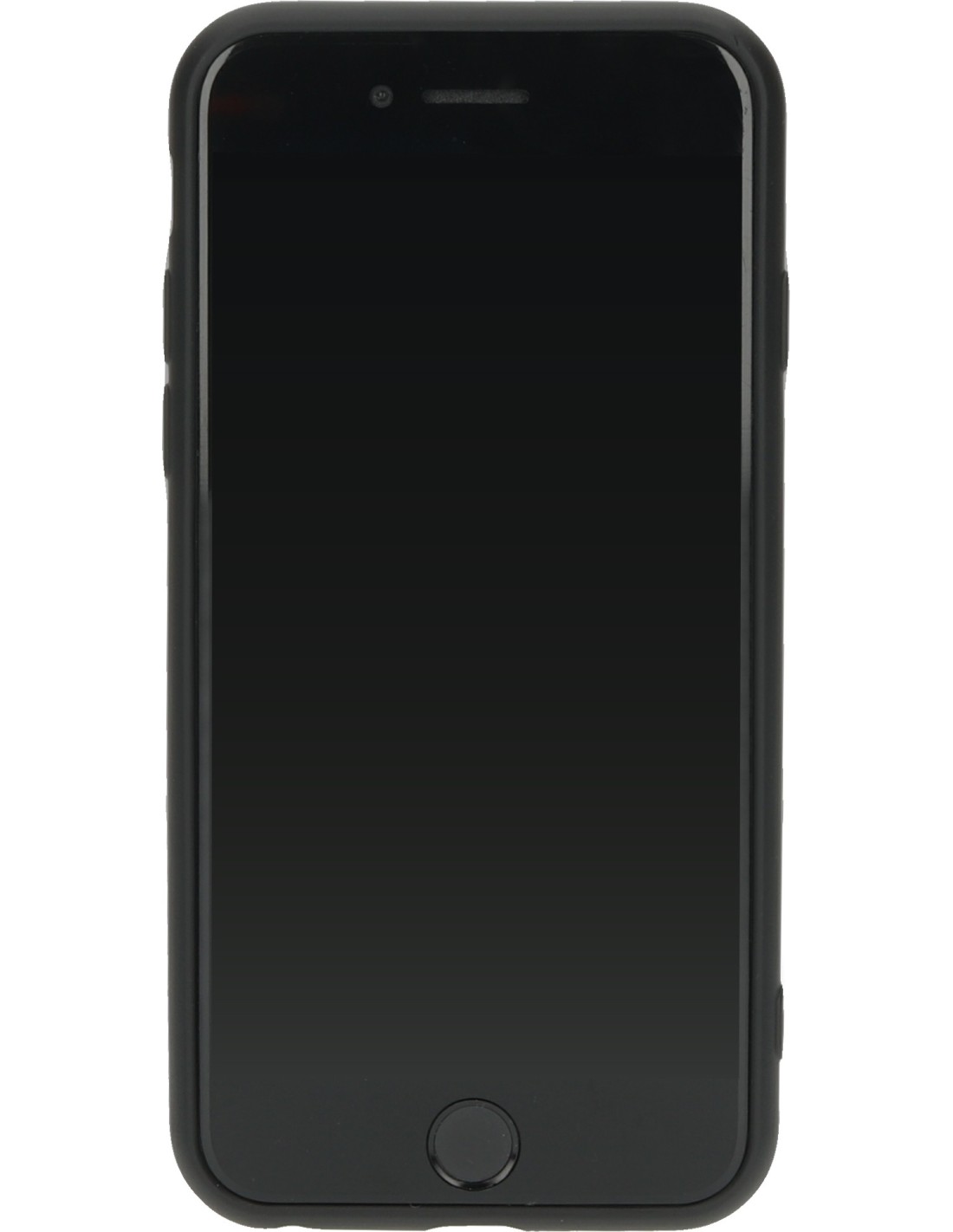 Mobiparts Classic TPU Case with Cardholder Apple iPhone 7 8 SE (2022 2020) Matt Black