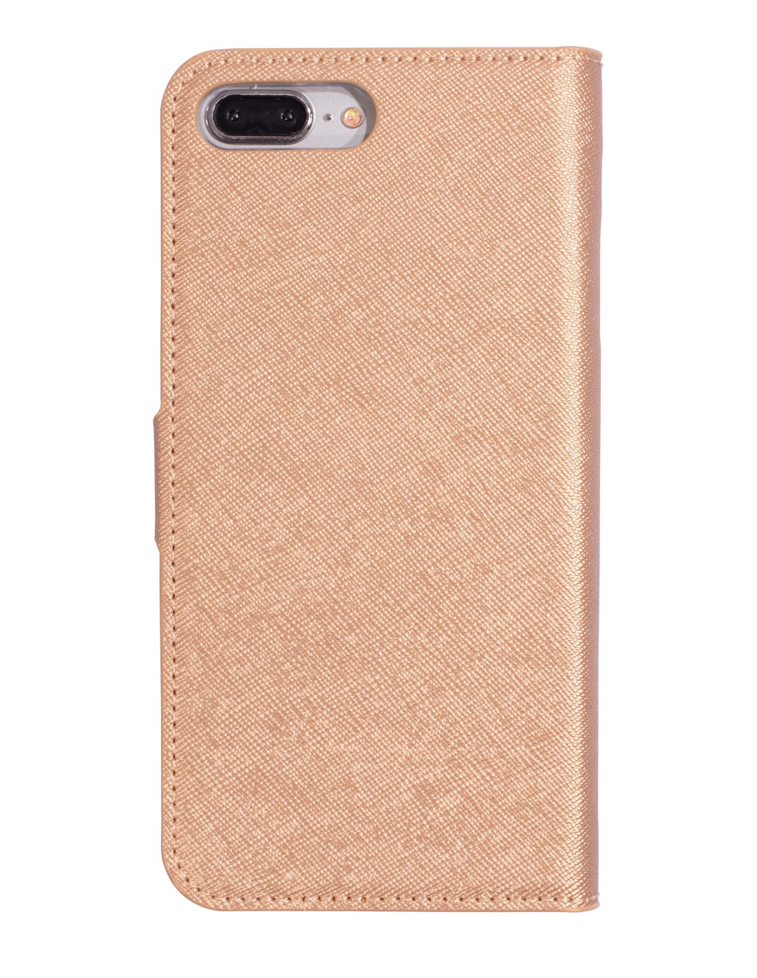 Mobiparts Saffiano Wallet Case Apple iPhone 7 Plus 8 Plus Copper