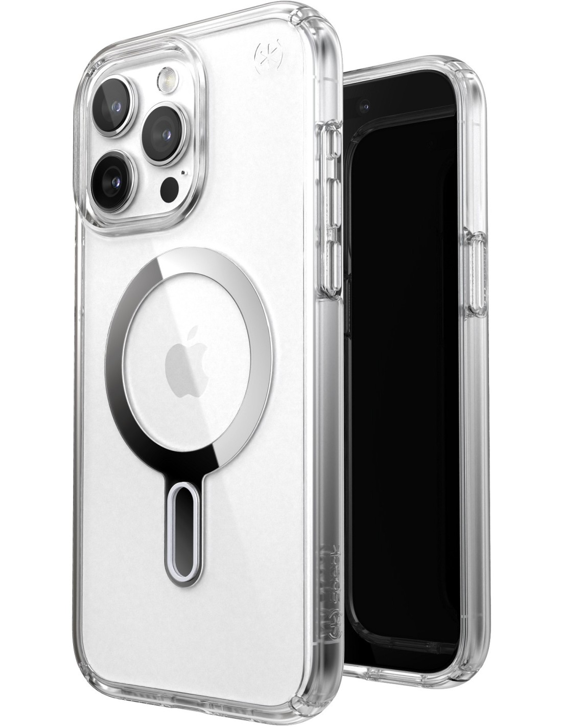 Speck Presidio Clear + ClickLock Apple iPhone 15 Pro Max Clear -  with Microban
