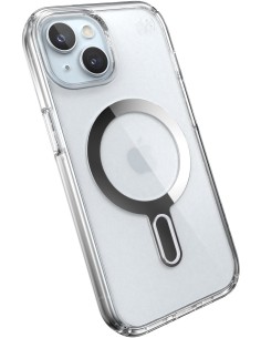 Speck Presidio Clear + ClickLock Apple iPhone 16e 15 14 13 Clear -  with Microban