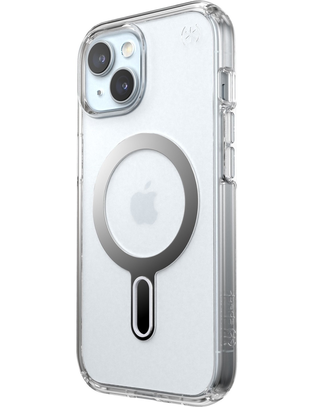 Speck Presidio Clear + ClickLock Apple iPhone 16e 15 14 13 Clear -  with Microban