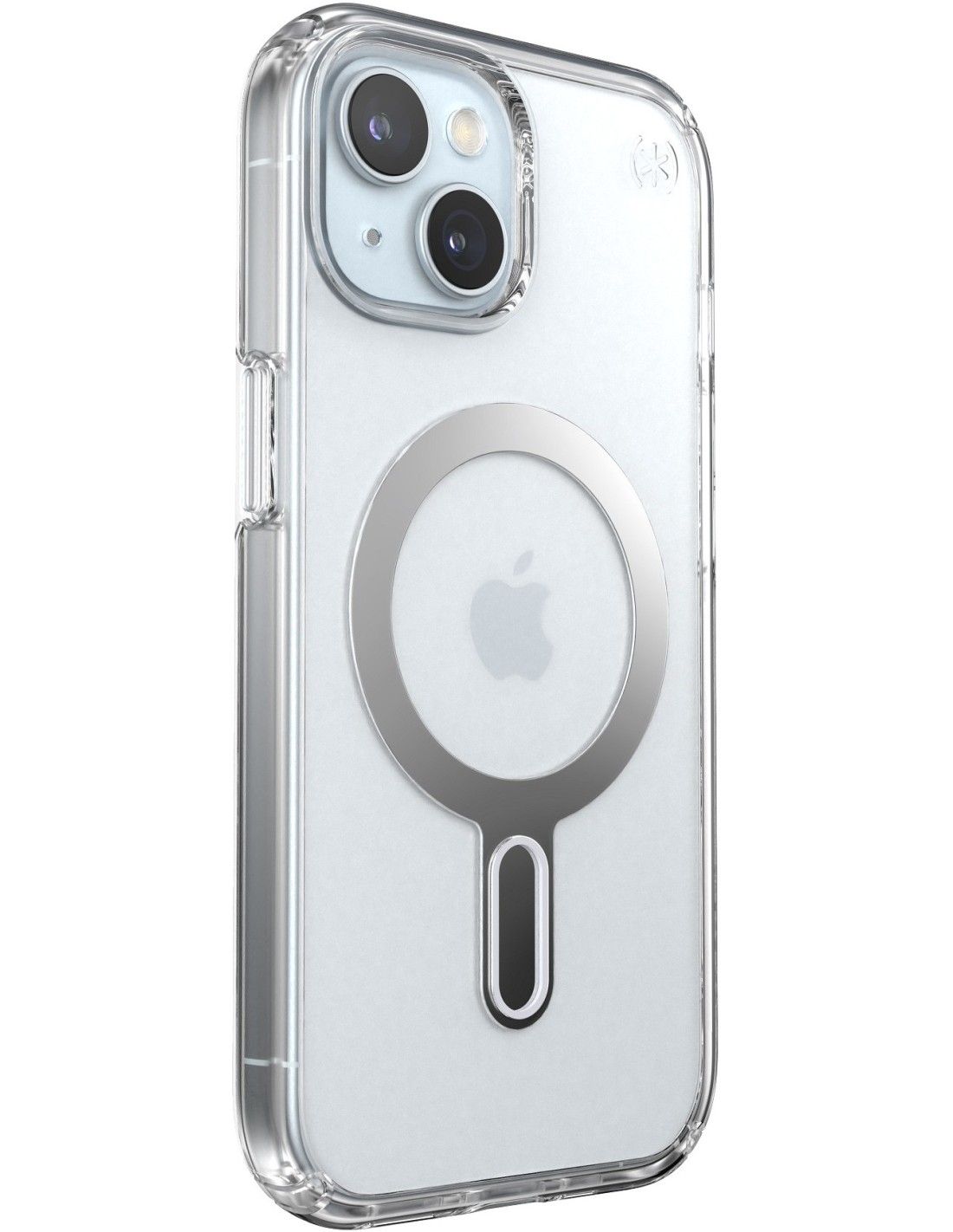Speck Presidio Clear + ClickLock Apple iPhone 16e 15 14 13 Clear -  with Microban
