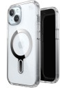 Speck Presidio Clear + ClickLock Apple iPhone 16e 15 14 13 Clear -  with Microban