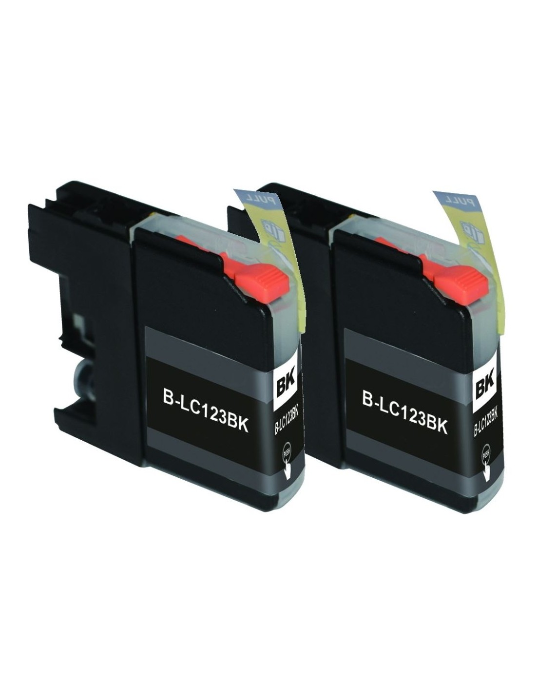 SecondLife - Duopack Brother LC 121 / 123 Black