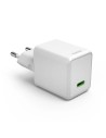 Hama Snellader, GaN, USB-C, Super-Mini-Charger, PD, 45 W, wit Smartphone accessoires