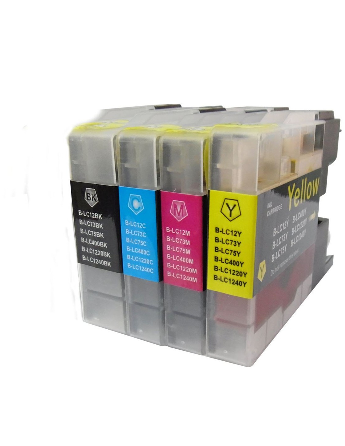 SecondLife - Multipack Brother LC 1220 / 1240 BK  C  M en Y