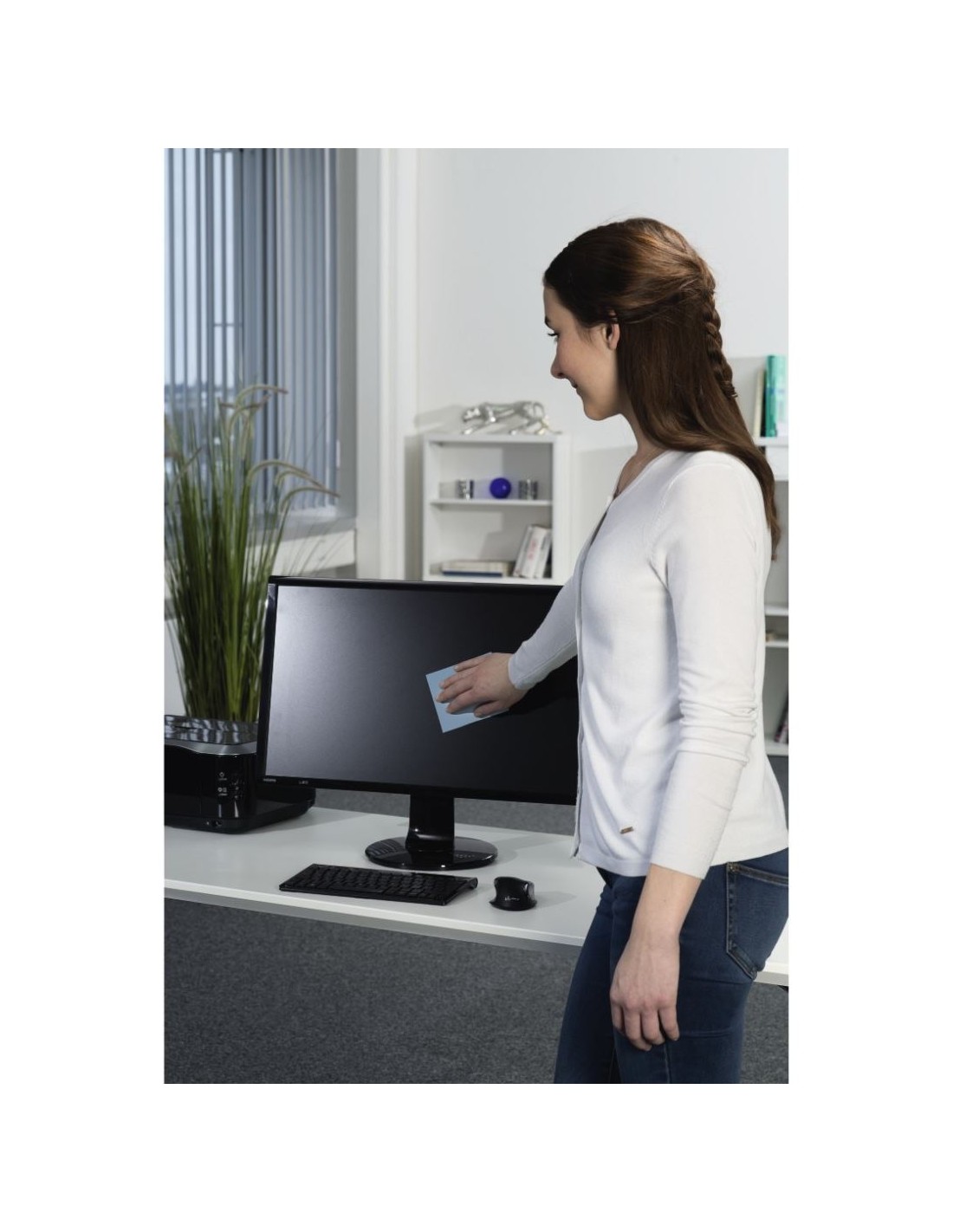 Beeldscherm-reinigingsset, 40 ml, incl. microvezeldoek