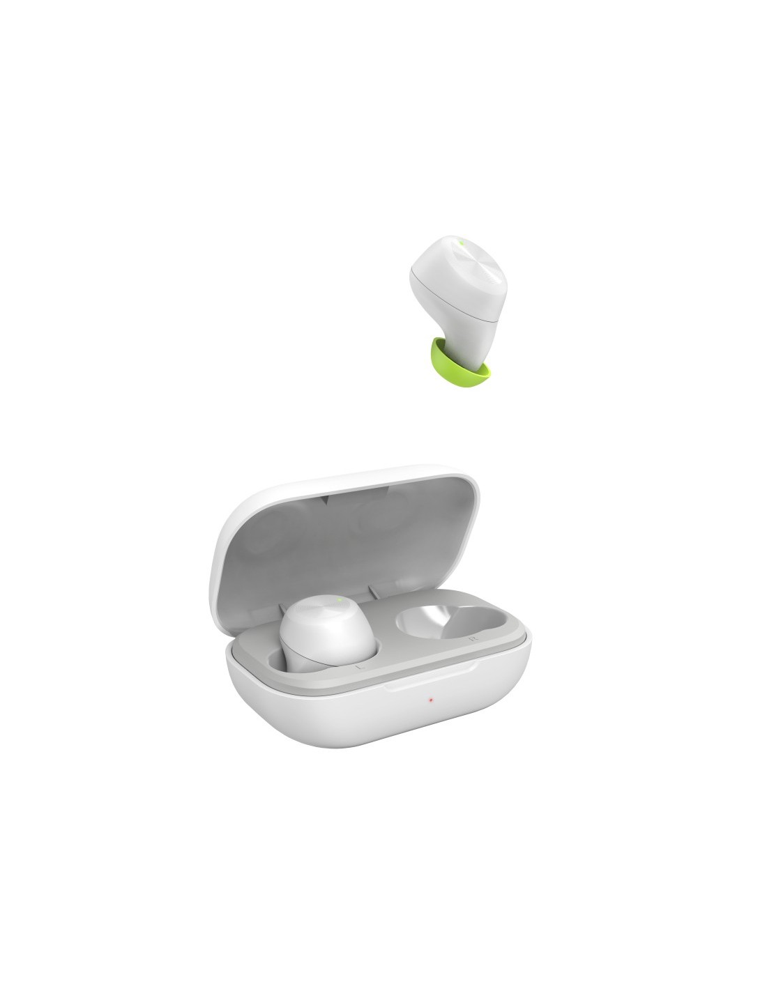 Bluetooth®-koptelefoon Spirit Chop, True Wireless, in-ear, wit