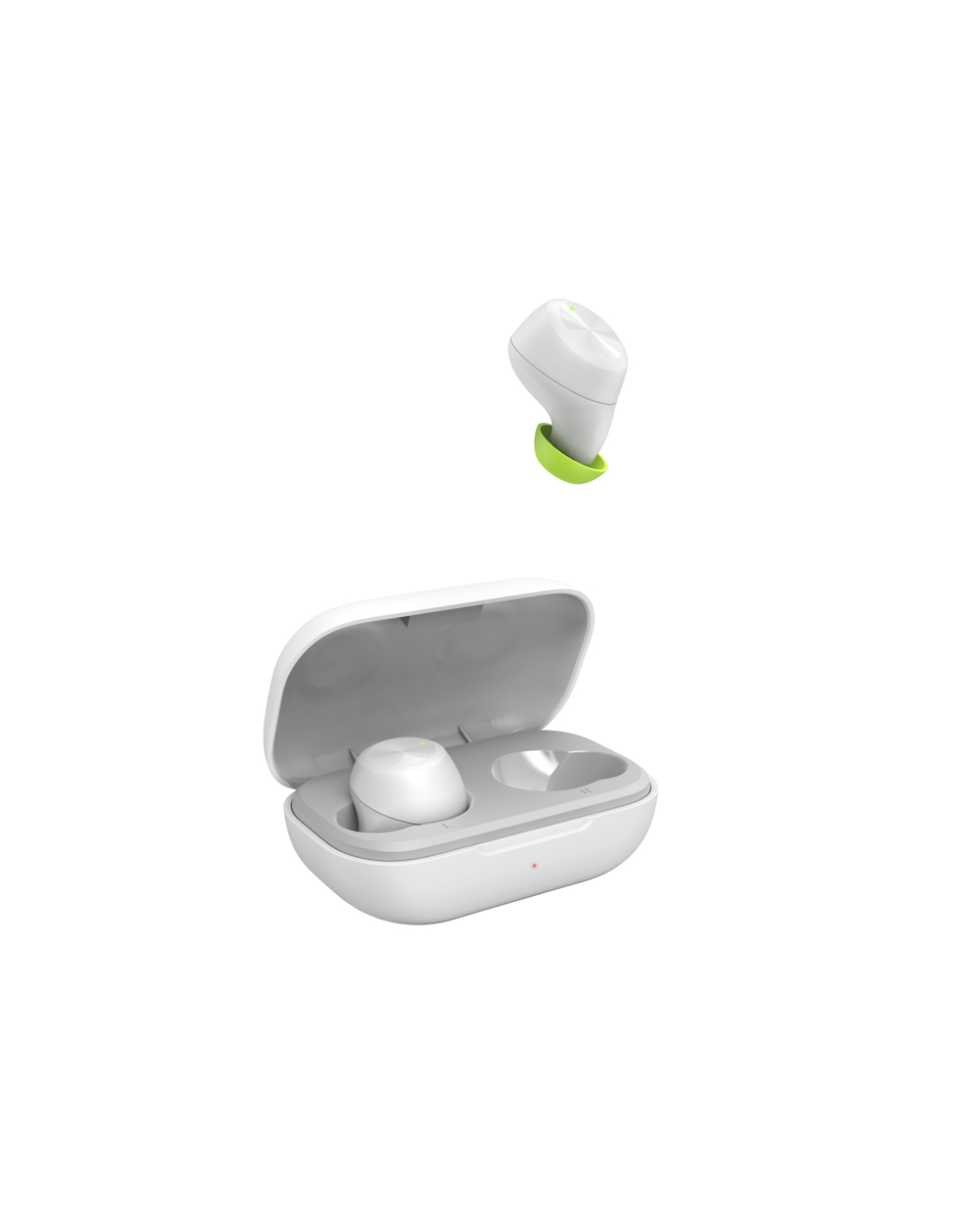 Bluetooth®-koptelefoon Spirit Chop, True Wireless, in-ear, wit