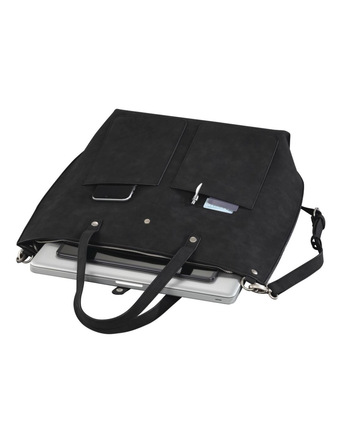 Laptop-tas Classy, Shopper, van 34 - 36 cm (13,3 - 14,1), zwart