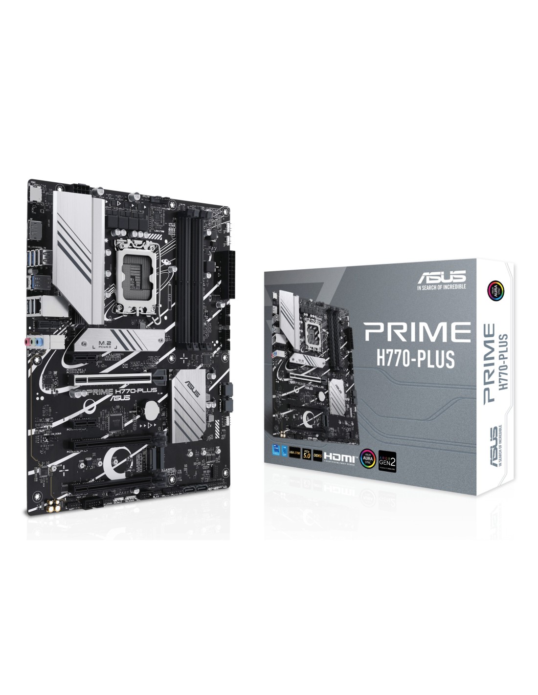 ASUS 1700 H770-PLUS PRIME - DDR5 3xM.2 DP HDMI ATX