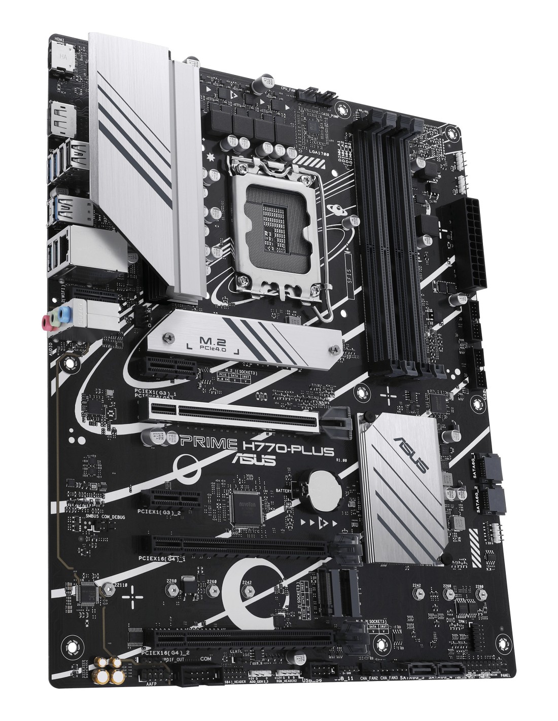 ASUS 1700 H770-PLUS PRIME - DDR5 3xM.2 DP HDMI ATX