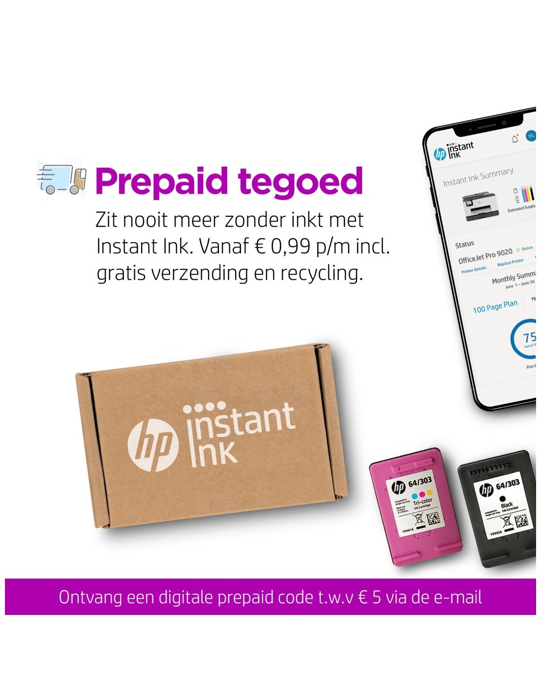 HP DeskJet 2722e AiO A4 color 5.5ppm