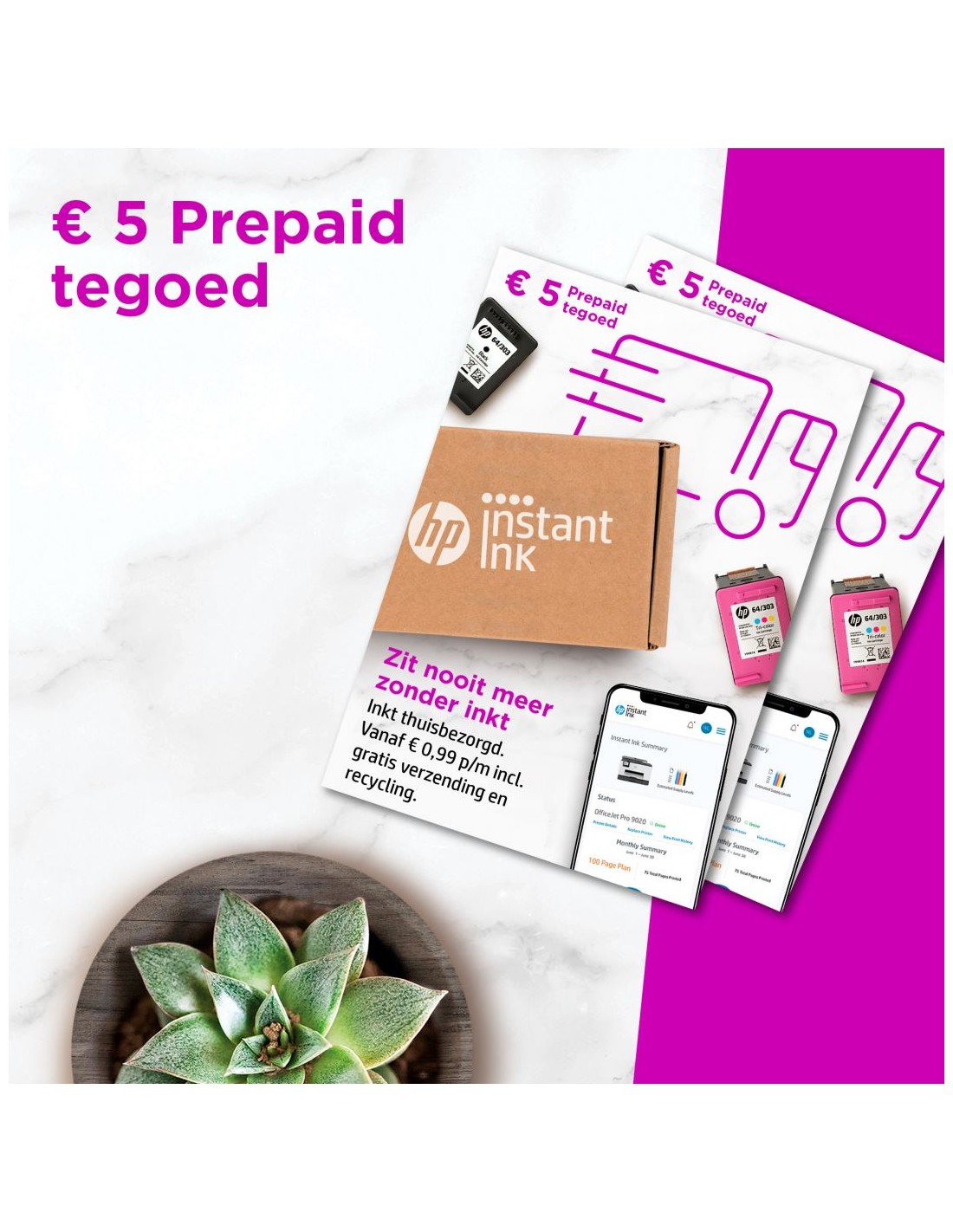 HP DeskJet 2722e AiO A4 color 5.5ppm