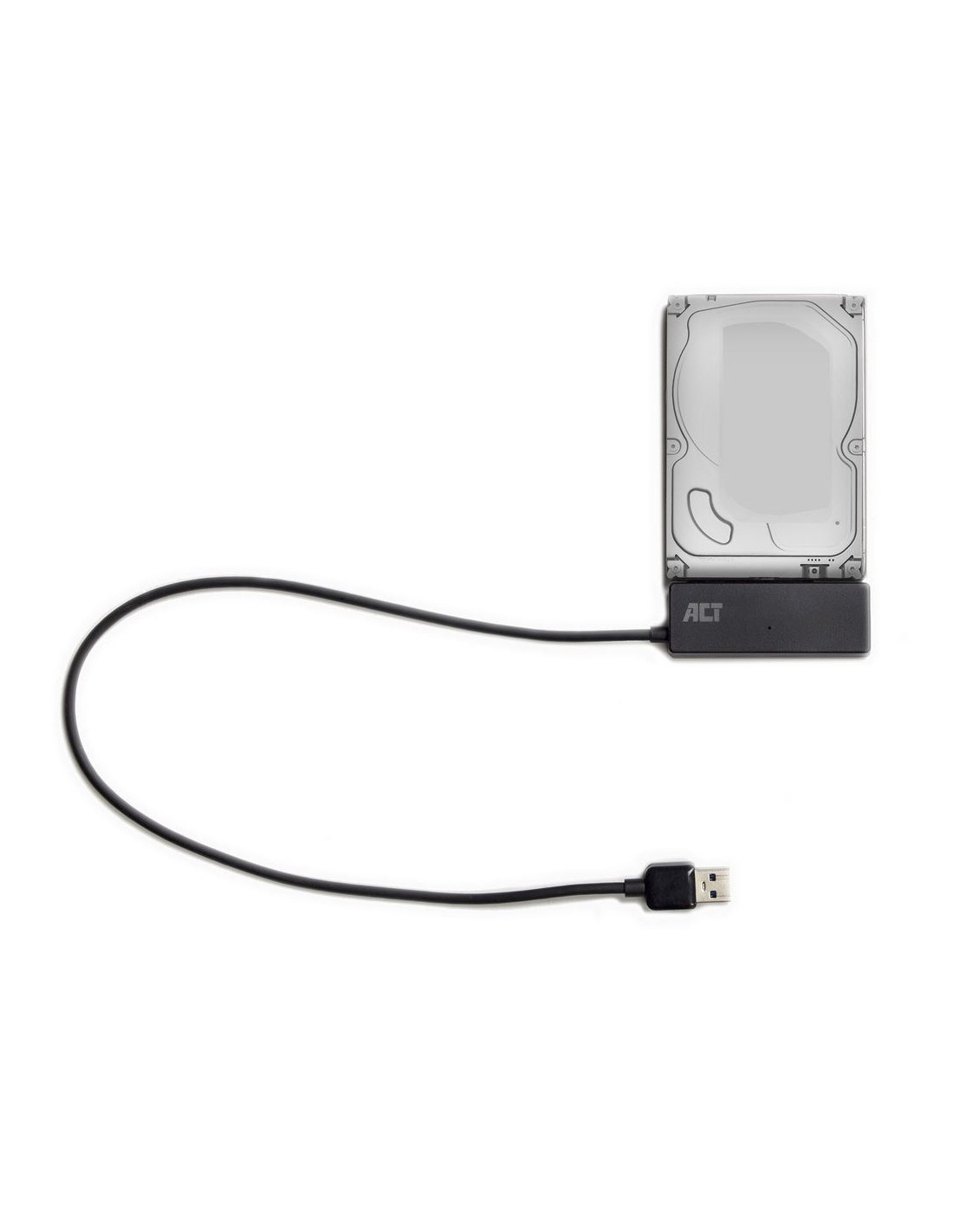 ACT AC1515 | 2,5 inch & 3,5 inch SATA HDD/SSD naar USB 3.2 Gen 1 Adapter