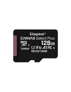 Kingston Canvas Select Plus | MicroSDXC | 128GB | Class 10 | UHS-I U1 2