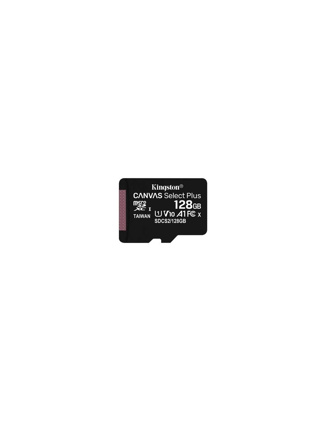 Kingston Canvas Select Plus | MicroSDXC | 128GB | Class 10 | UHS-I U1