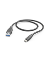 USB-Kabel, USB-A naar USB-C, 1,5 m, zwart
