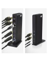 ACT AC7049 | USB-C A Multiport Docking Station | 2x HDMI (2048x1152) + Ethernet + 6x USB + Audio | Zwart