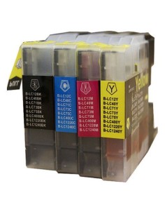 SecondLife - Multipack Brother LC 980/1100 BK  C  M en Y 2