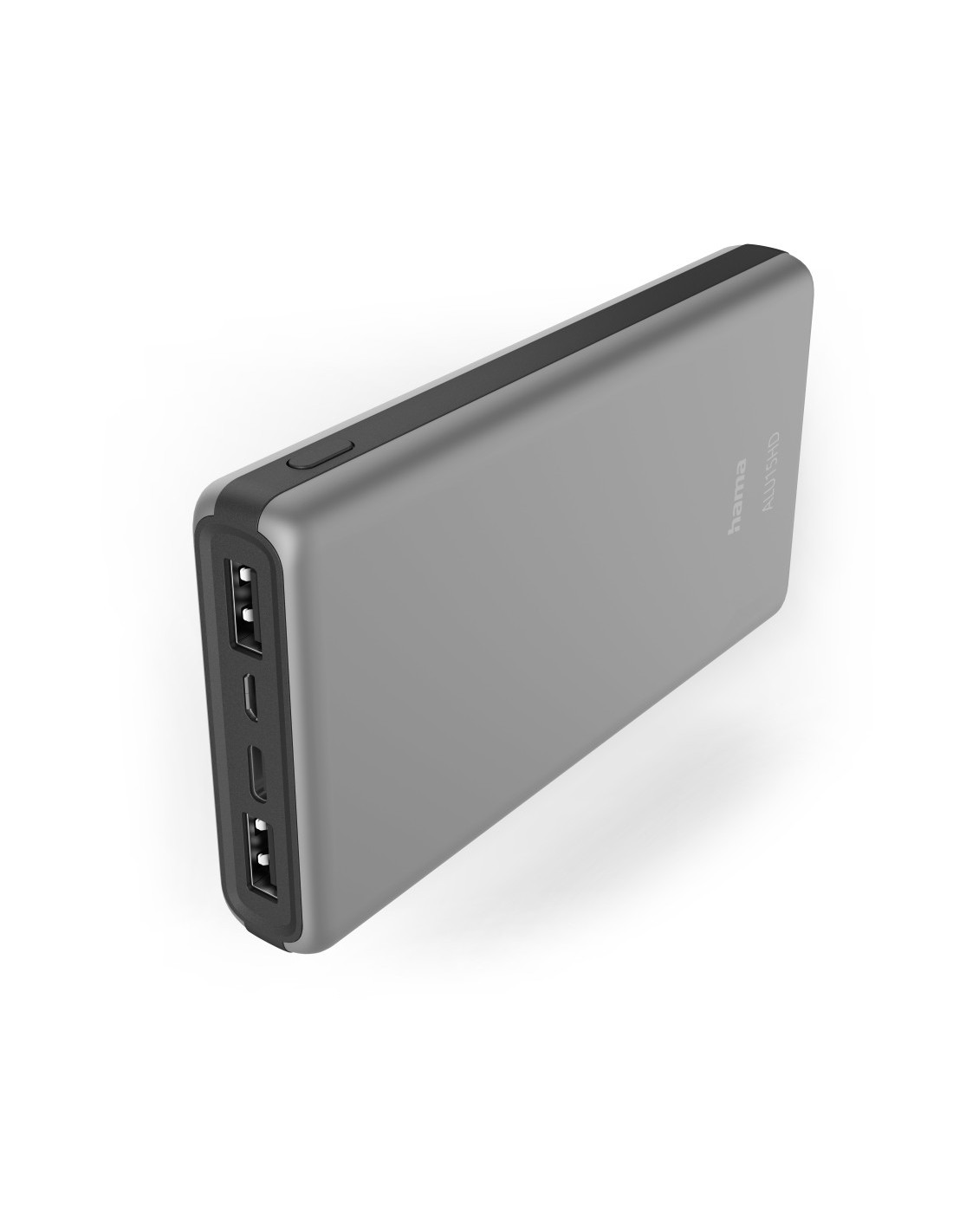 Power Pack ALU15HD, 15000mAh, zilver