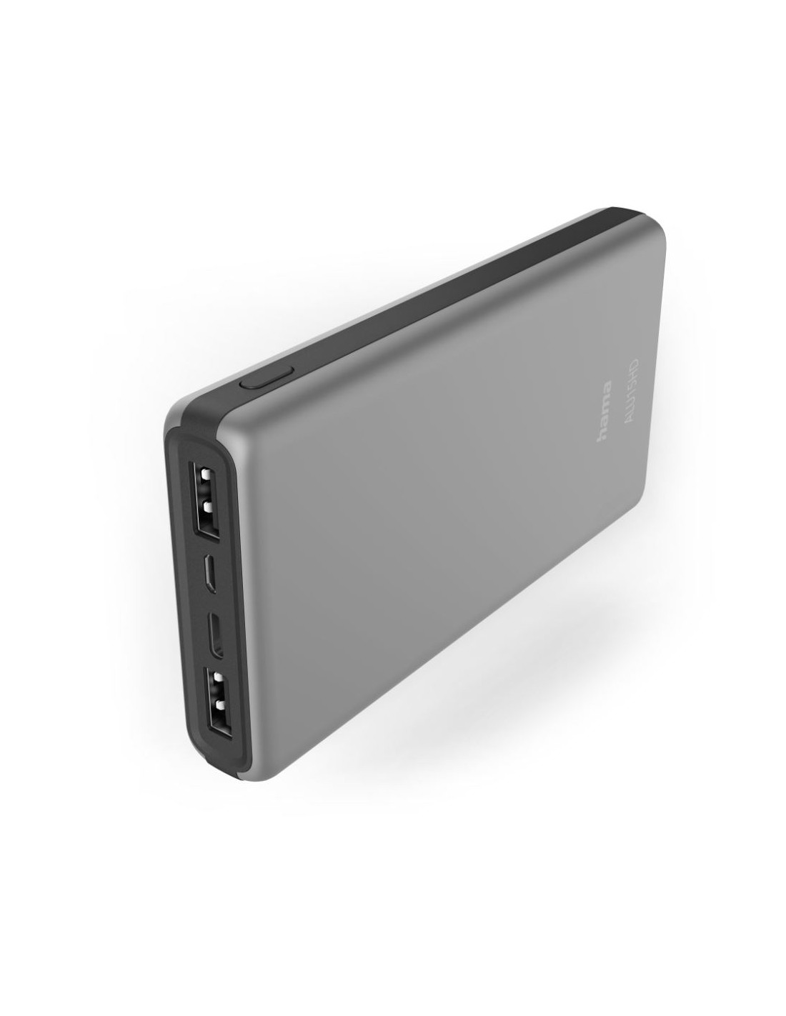Power Pack ALU15HD, 15000mAh, zilver