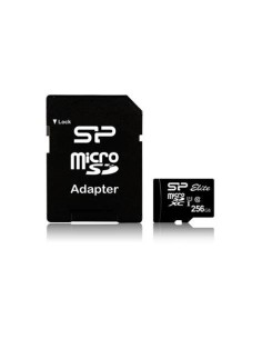 Silicon Power Elite | MicroSDXC | 256GB | Class 10 | UHS-I U1