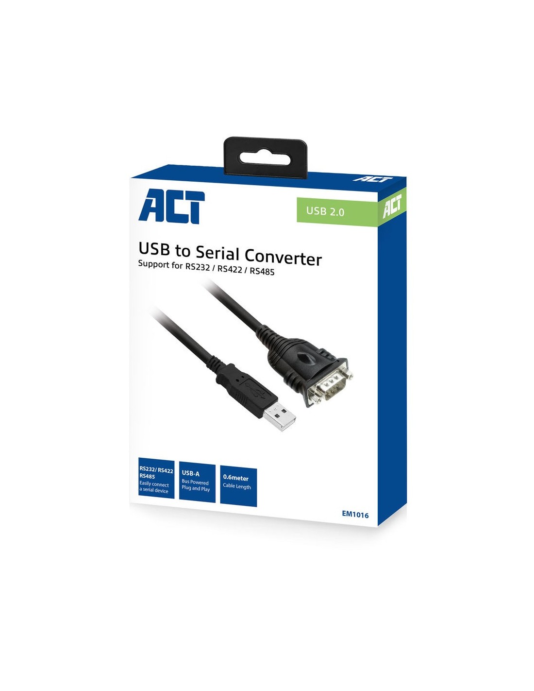 Eminent EM1016 | USB naar Serieel Converter