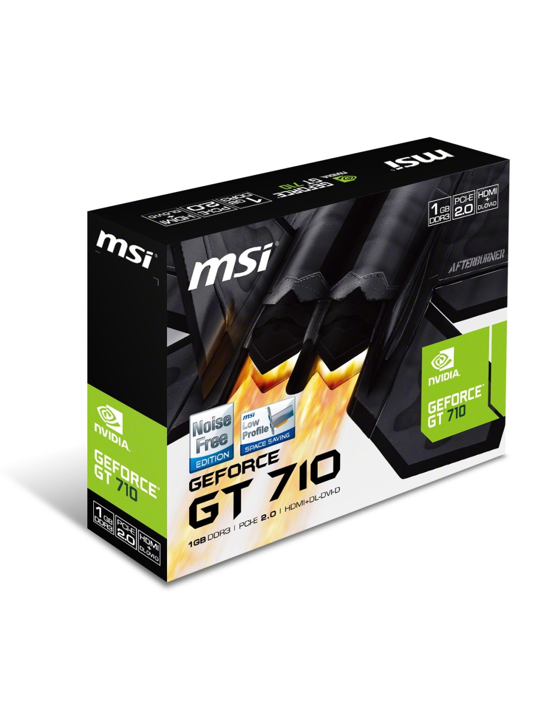 VGA MSI GeForce GT 710 1GB GDDR3 LP