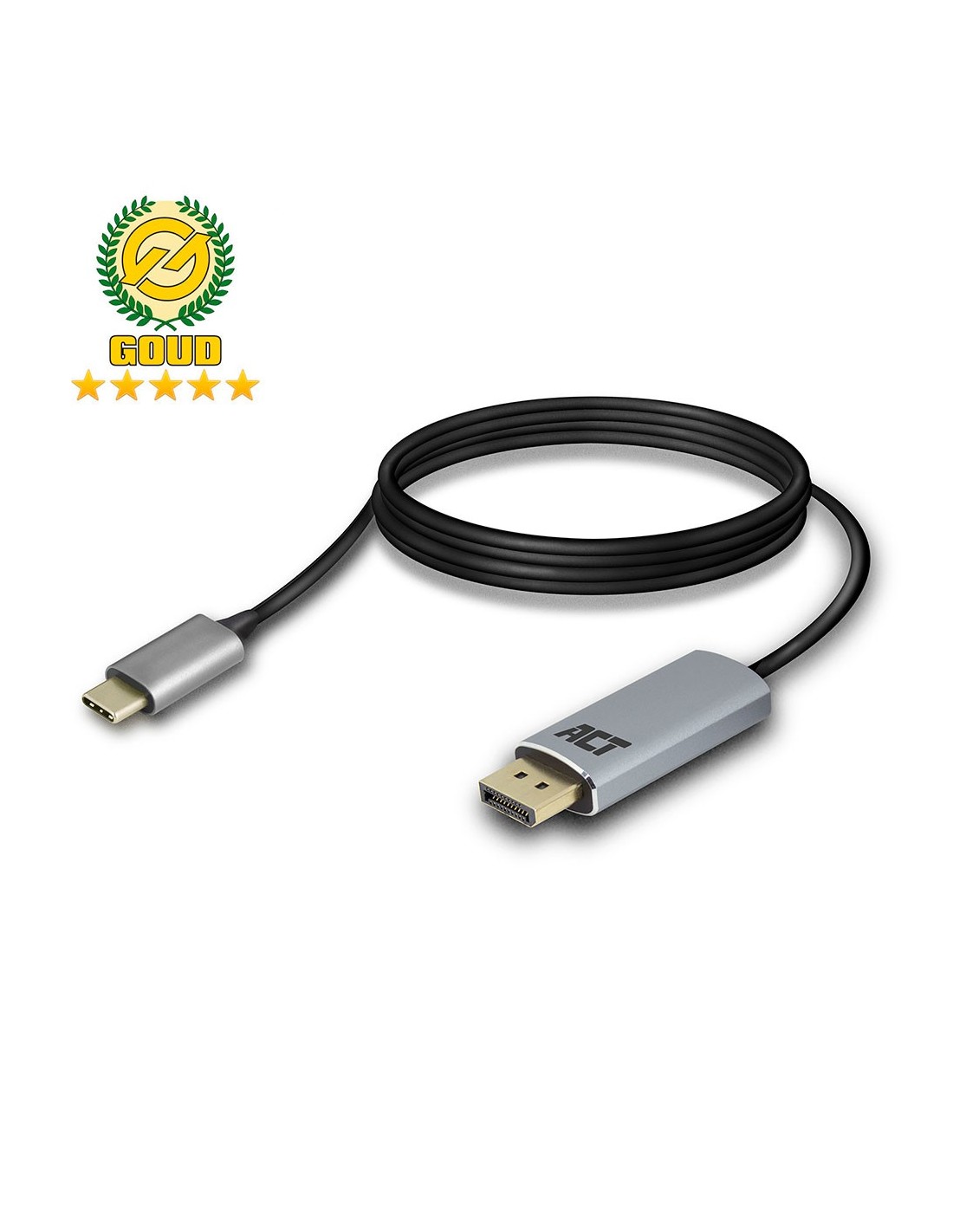 ACT AC7035 | USB-C naar DisplayPort Kabel | 1,8 m