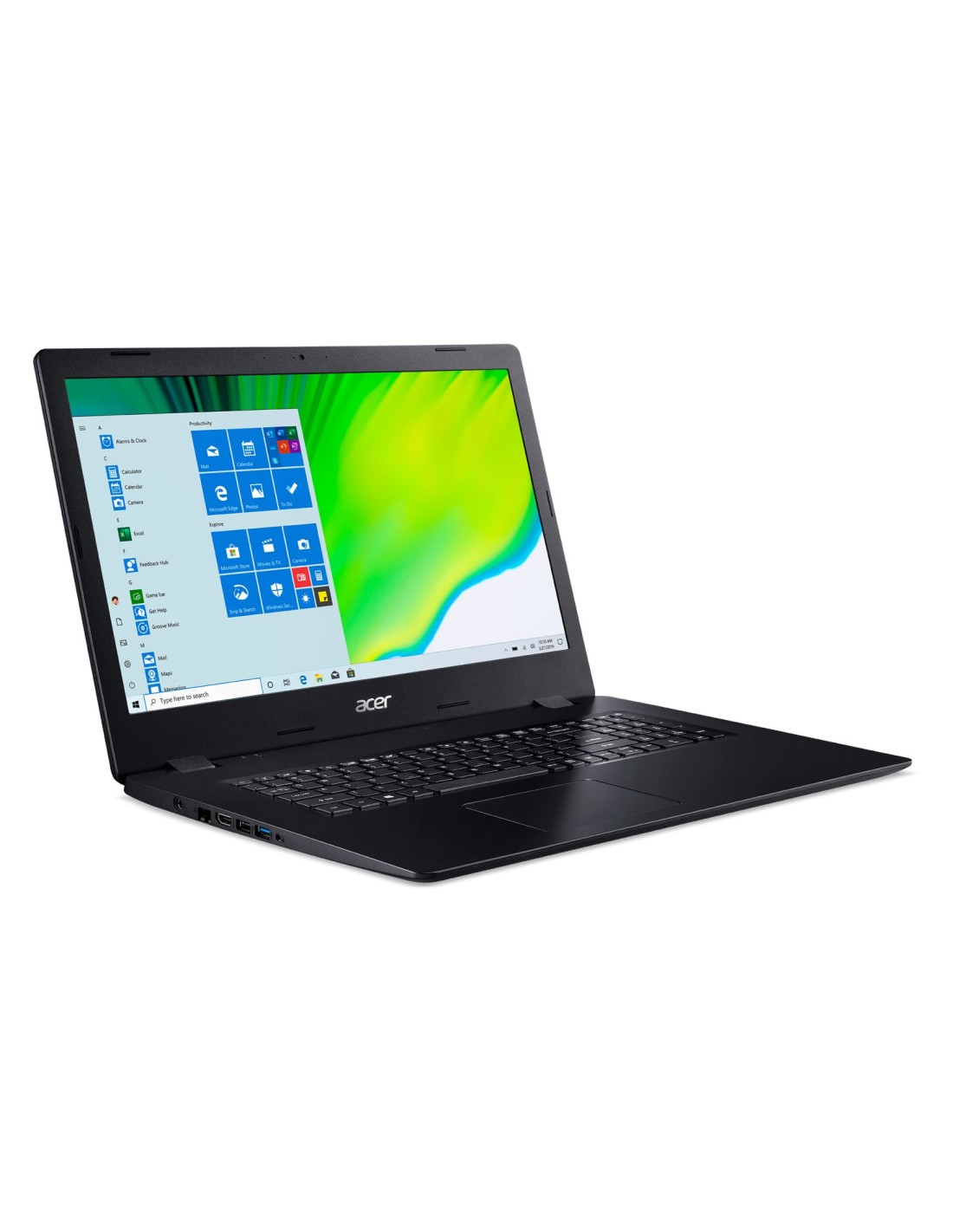 Aspire 3 Pro A317-52-7367 - 17.3i FHD/i7-1065G7/8GB/512GB SSD/Intel Iris Plus Graphics/No ODD/Wi-Fi 5 AC + BT 4.0/Win10Pro/Qwert
