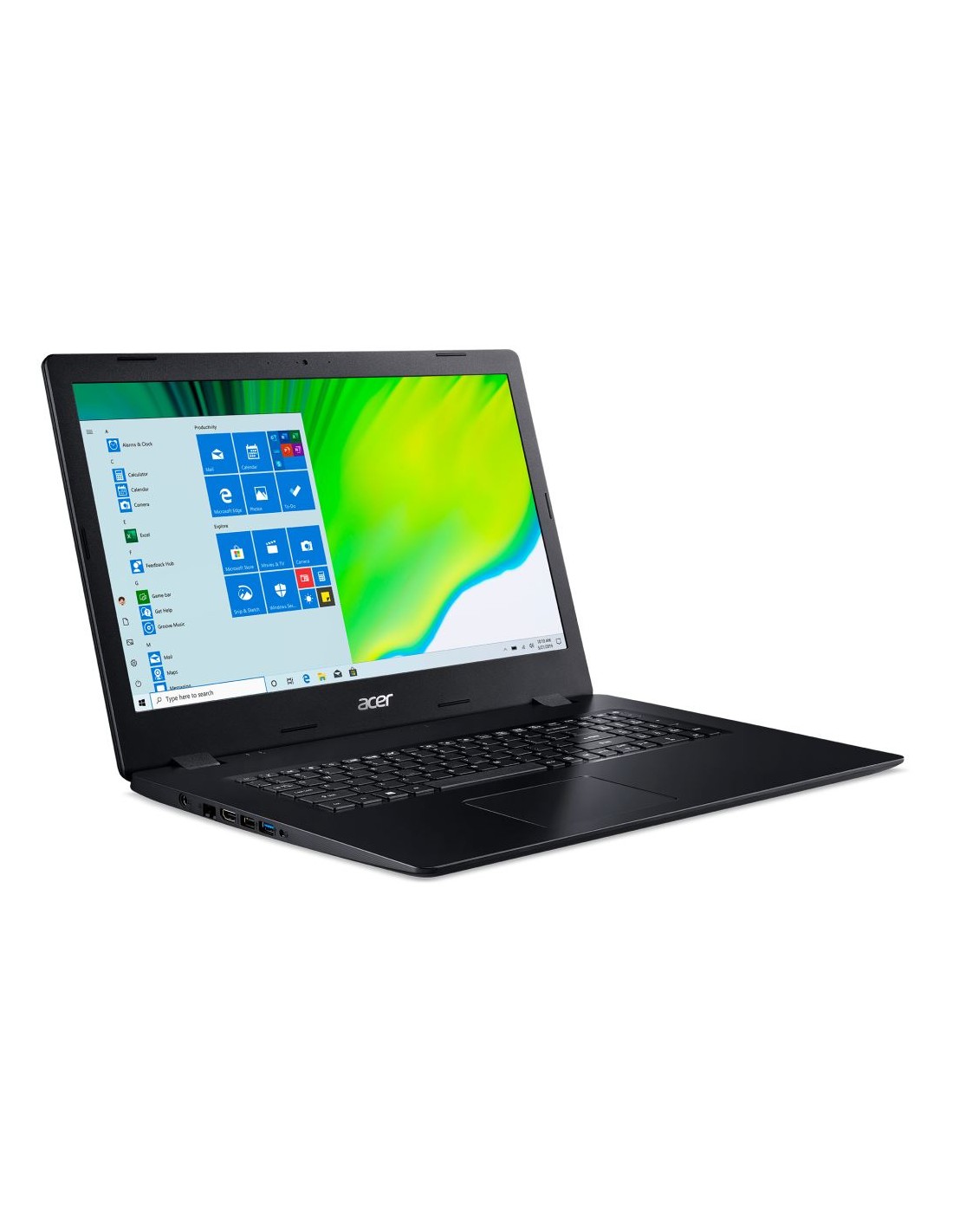 Aspire 3 Pro A317-52-7367 - 17.3i FHD/i7-1065G7/8GB/512GB SSD/Intel Iris Plus Graphics/No ODD/Wi-Fi 5 AC + BT 4.0/Win10Pro/Qwert