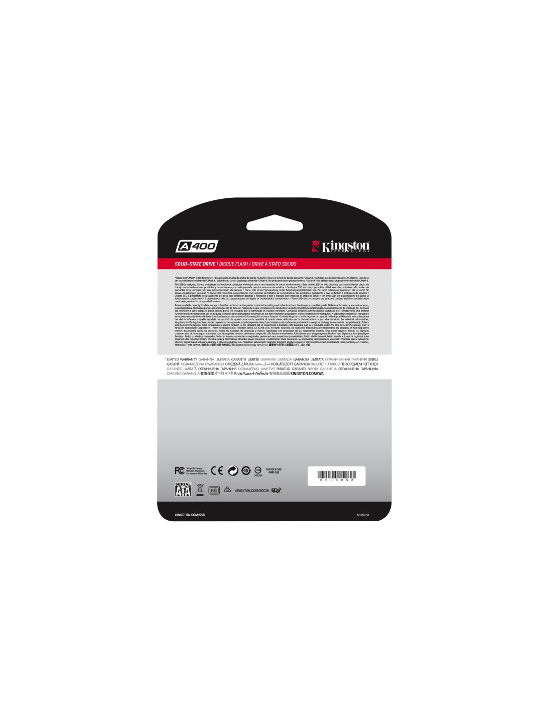 Kingston Technology A400 2.5" 120 GB SATA III TLC