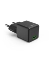 Hama Snellader, USB-C, Super-Mini-Charger, PD, 20 W, zwart Adapter