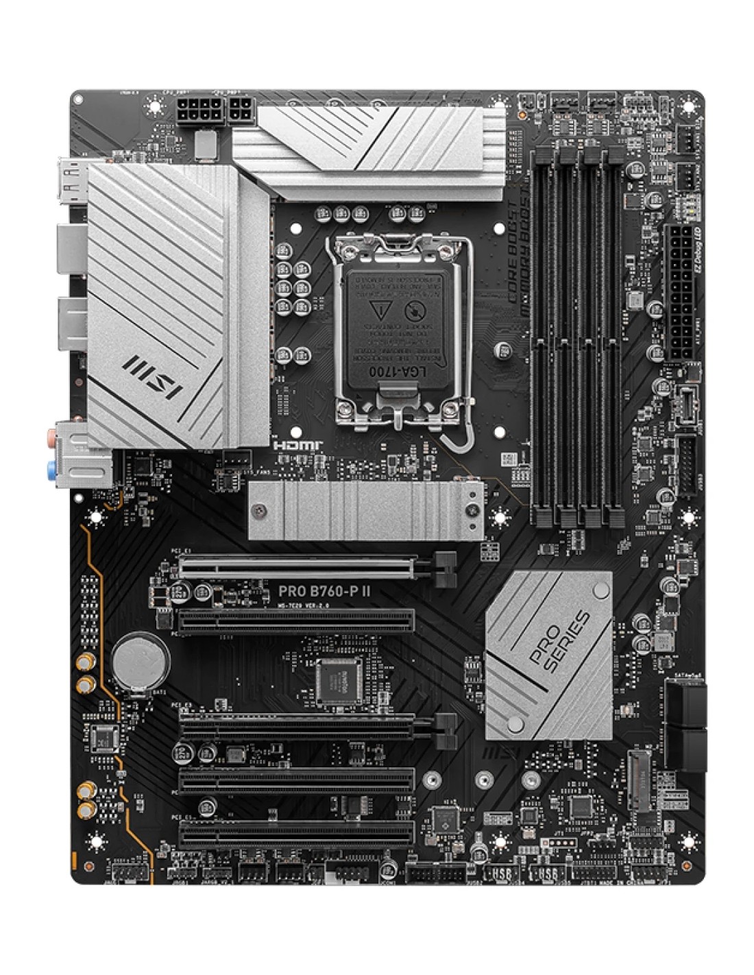MSI 1700 B760-P II PRO - DDR5/2xM.2/DP/HDMI/ATX