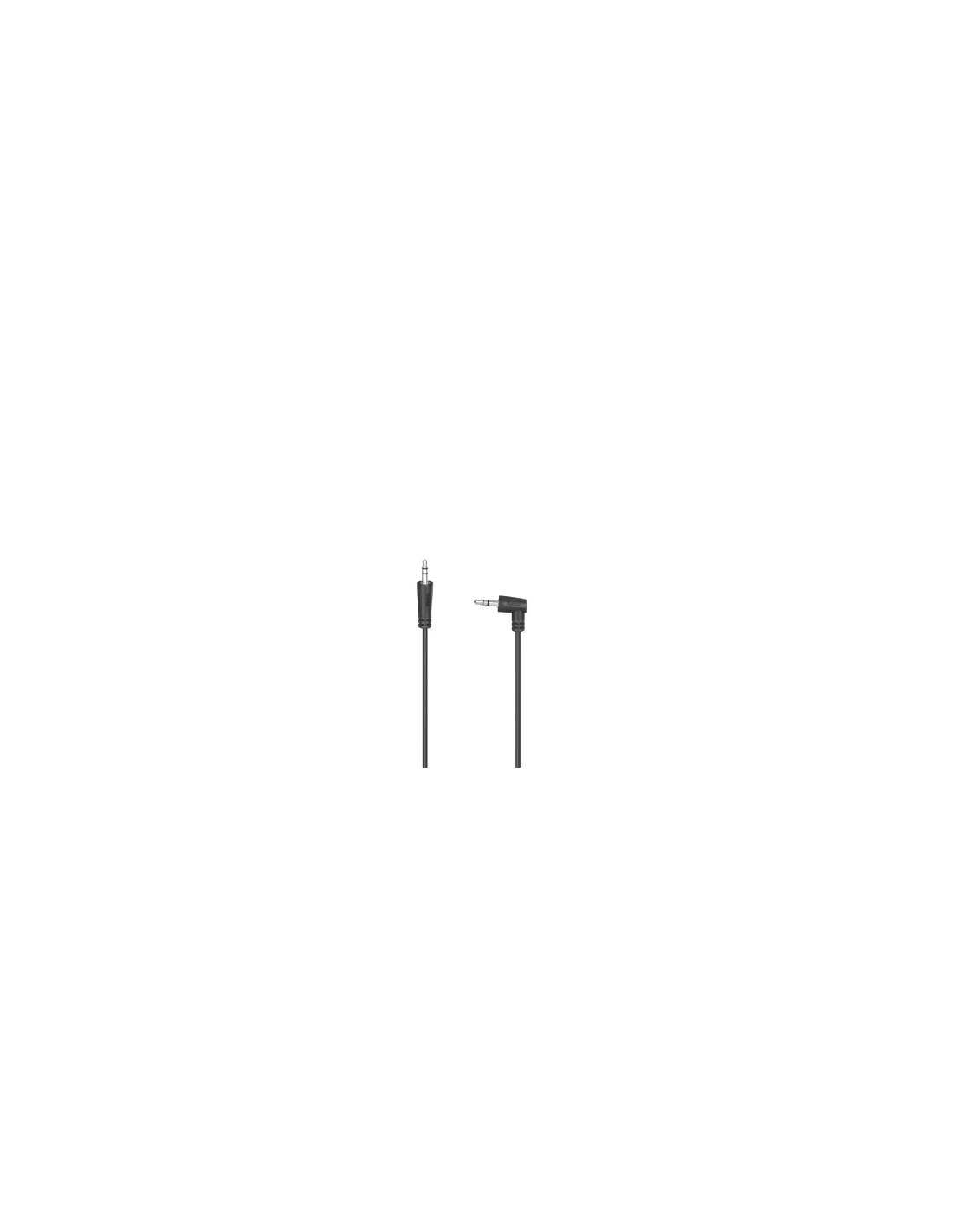 Audiokabel, 3,5-mm-jack-st. 90°- 3,5-mm-jack-st., stereo, 0,5 m