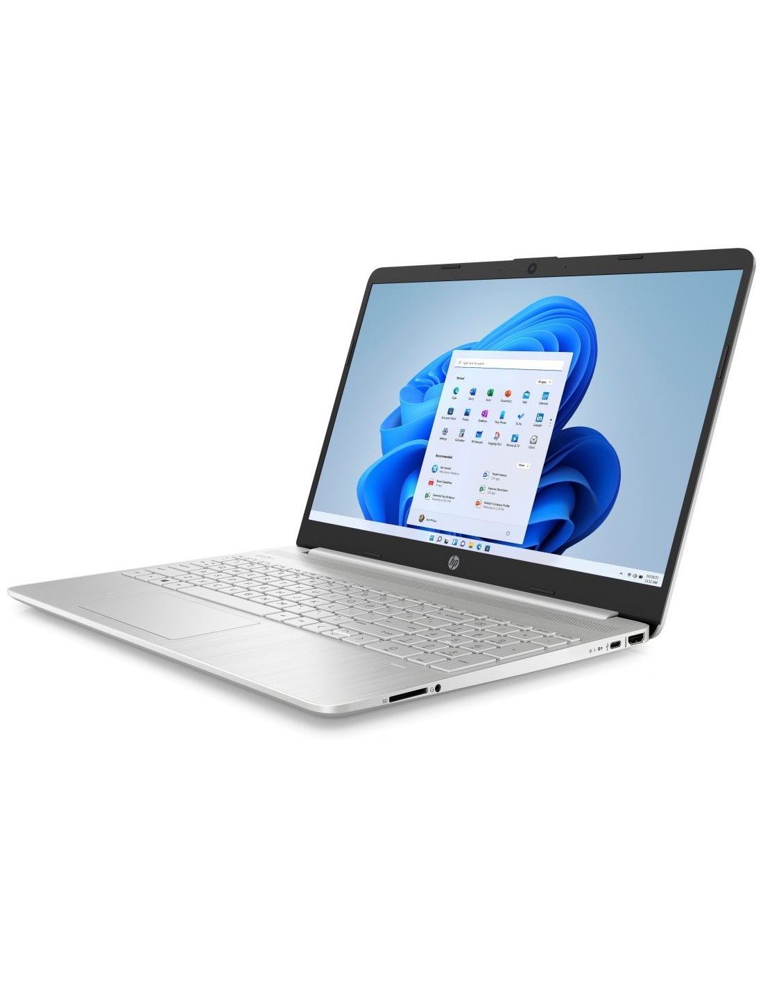 HP 15s-fq0065nd Pentium Silver N5030 quad 4GB DDR4 2400 128GB SATA Intel UHD Graphics UMA 15.6 FHD Antiglare slim SVA 220 nits N