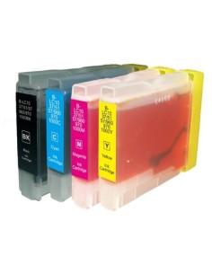 SecondLife - Multipack Brother LC 970/1000 BK  C  M en Y