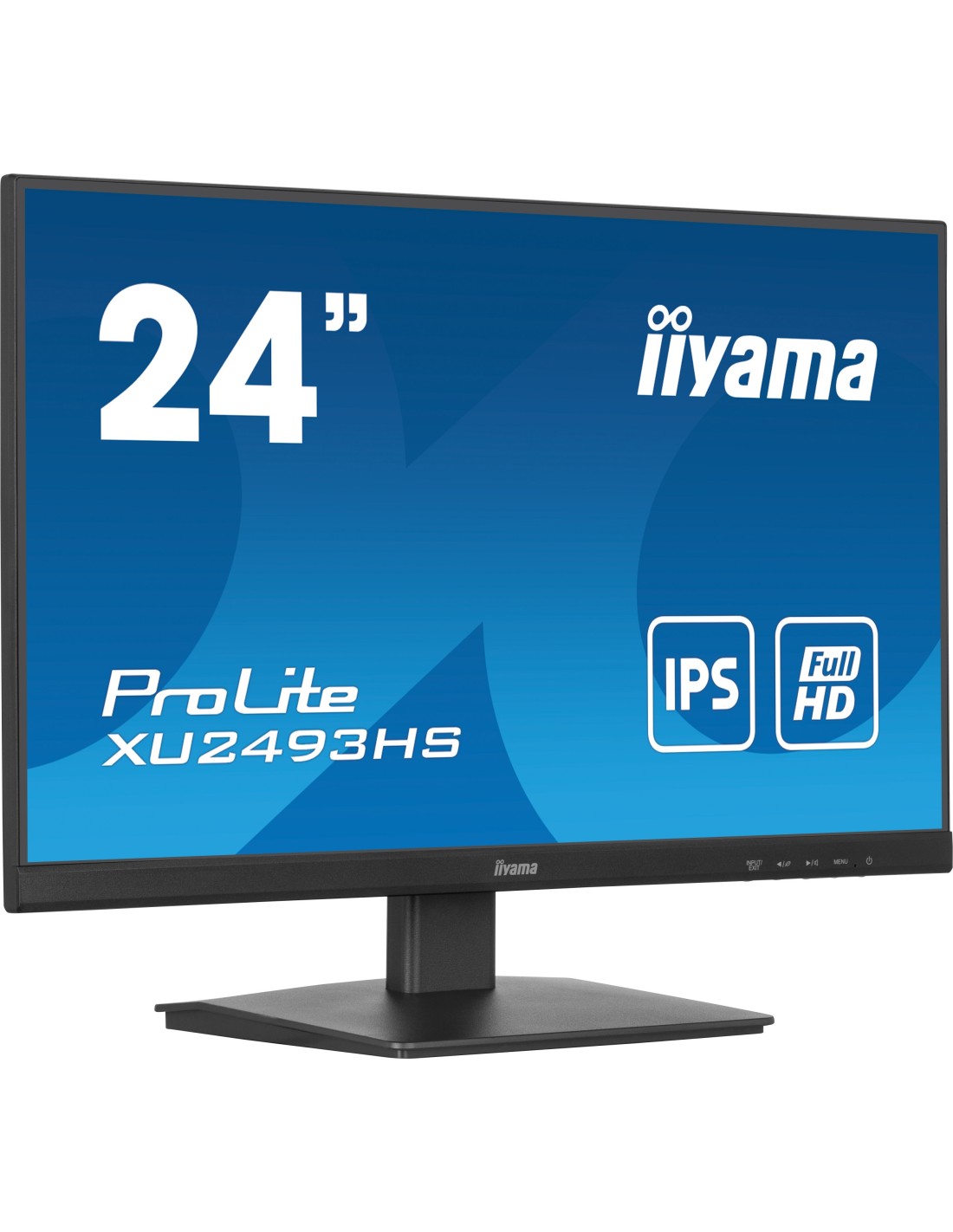 iiyama ProLite XU2493HS-B6 24'' | 1920x1080 IPS | 100Hz | 1ms MPRT | Randloos Design | Full HD Monitor