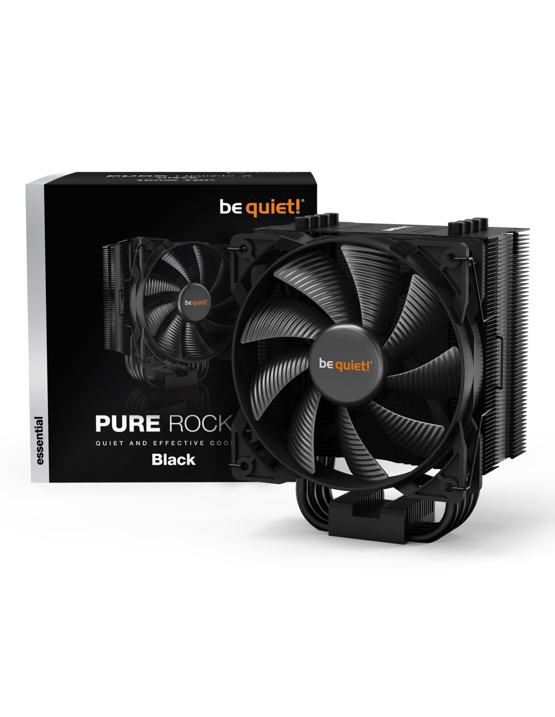 be quiet! Pure Rock 2 | 150W TDP | 155mm Hoogte | 120mm Fan | CPU Luchtkoeler