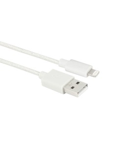 ACT kabel | USB-A naar Lightning | iOS compatibel | 1 m | Wit | AC3092