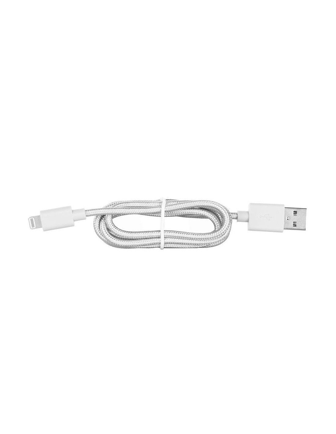 ACT kabel | USB-A naar Lightning | iOS compatibel | 1 m | Wit | AC3092
