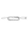 ACT kabel | USB-A naar Lightning | iOS compatibel | 1 m | Wit | AC3092