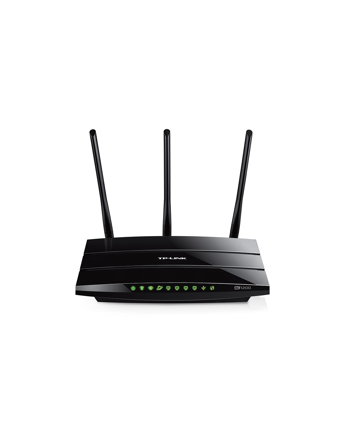 AC1200 Dual Band Wireless Gigabit Router Broadcom 867Mbps at 5GHz + 300Mbps at 2.4GHz 802.11ac/a/b/g/n 1 Gigabit WAN + 4 Gigabit